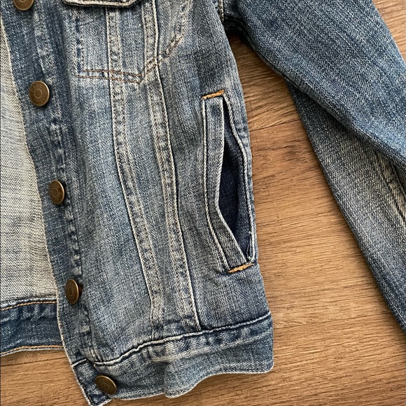 J. Crew Indigo Denim Jacket. Blue - Picture 5 of 14